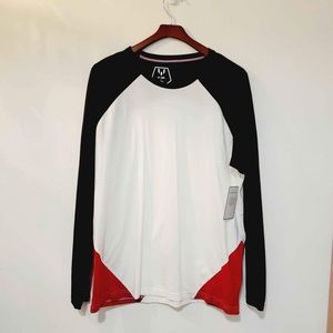 MESSI Colorblock Pentagon Long Sleeve Tee